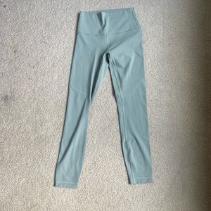 Lululemon training wunder train cropped leggings